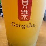 Gong cha - パッションフルーツ阿里山ティーエイド