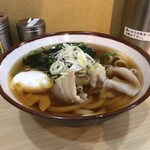 そばの神田東一屋 - アサソバビンボー！　
      朝うどん＋肉！
      
      そばじゃないジャナイノ！