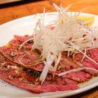 NO MEAT, NO LIFE.2nd - 黒毛和牛のカルパッチョ