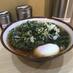 そばの神田東一屋 - アサソバビンボー！　
      朝そば＋春菊天！