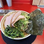 IEKEI KANSAI 王道家直系 我道家 - チャーシュー麺3枚本店仕様ネギもやしTP