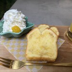 Franc Et Elegant Yuzuya - パウンドケーキセットは800円です