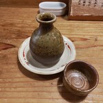 Akamadiyaasago - 日本酒（〆張鶴）