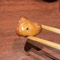 伊勢廣 京橋本店 - レバーも良い加減の火の通り