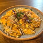 モダンスパイス 虹の仏 - しらすとブルーチーズのオムレツ（600円）