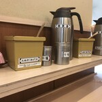 そばの神田 東一屋 - コンディメンツ。