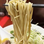 バラック ディー.エム竹末 - パッツンストレート麺も非常にスープとよく合います♪