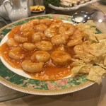 梅蘭 - 海老チリソース炒め