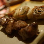 Kushi dori - 豚タン、豚しそ巻き