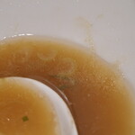 NIBOSHI MANIA - 銀鱗魴鮄煮干蕎麦のスープに膜が張る