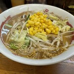 元気ラーメン - みそ野菜らーめん￥1000