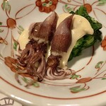 よし都 - 「お通し（ホタルイカ）」@？