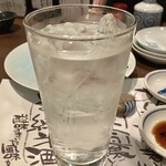 よし都 - 「芋焼酎 伊佐美（水割り）」＠880