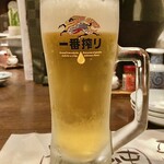 よし都 - 「キリン一番搾り（中）生」＠630