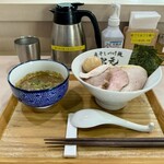 244953518 - 特製極濃煮干しつけ麺 1500円 +中盛(250g) 100円