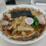 青島食堂 - チャーシュー麺にプラスメンマ