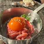 Wagyuuyakiniku Mankai - 炙りユッケ