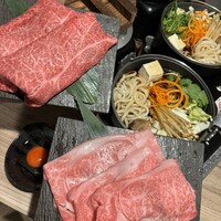 黄金出汁しゃぶと江戸前寿司 肉のあさつ 梅田お初天神店 - 
