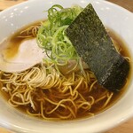 開運橋通 ふじ原 - 醤油そば 大盛り 麺固め