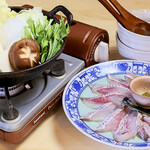 和食 様様 - 本日の魚介 だししゃぶ小鍋