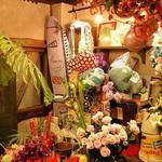 RAINBOW cafe  - 花屋もあるので、サプライズの花束も用意可能！お気軽にご相談下さい。