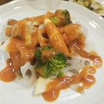 キッチン ブルー グローブ - 反対側から、タカサゴが見えません