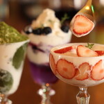 クロラボ - 季節のパフェ 2