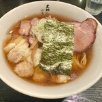 支那ソバ　小むろ - チャーシューワンタンメン 醤油　1,300円