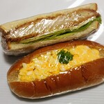 バルーン - 味噌カツパン150円 タマゴサンド150円