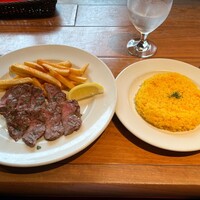 バル デ エスパーニャ ムイ 名古屋ミッドランド店 - ステーキランチ@1,520