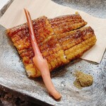 Uoshou Sushi Kappou Sakaguchi - 鰻の蒲焼き①