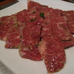 桔梗苑 - 和牛上ハラミ　塩　2人前