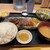金沢牛たん食堂 10&10 - 料理写真:２種盛り定食130gご飯大