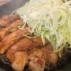 肉食堂 最後にカツ。