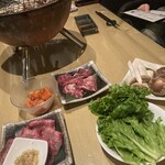 街中BBQ 盆と正月 - 