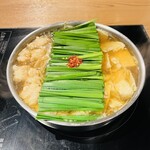 博多もつ鍋 前田屋 リバーサイド中洲店 - 牛もつ鍋醤油味