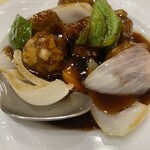 中国料理 一楽 - 絶品　黒酢の酢豚