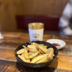 肉バル 栗坊 - ポテトプライ