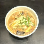 Nikujiru Udon Okumura - 肉汁うどん（大盛） ¥980 のつけ汁