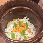 もちづき - 内子たっぷり渡り蟹の土鍋ご飯