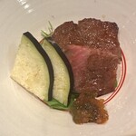 もちづき - 宮崎牛　水茄子　味噌