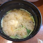 Tensan - とうふの味噌汁。