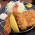 とんかつ とん平 - 料理写真:エビフライとロースかつ定食 1,490円