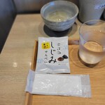 宍道湖しじみ中華蕎麦 琥珀 - 