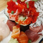 Taishuusushisakaba jinbeetarou - じぇじぇっとこぼれる寿司