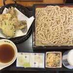 Soba Dokoro Ookuchiya - 舞茸天せいろ