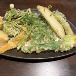 和さび - 季節の野菜の天麩羅