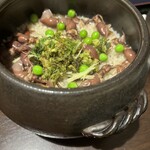 和さび - 蛍烏賊と蕗の薹グリーンピース