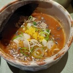 つけ麺 繁田 - つけスープ