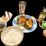 izakaya草 - スコッチエッグ定食